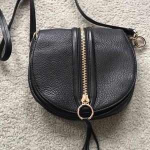 Black Leather Rebecca Minkoff Crossbody